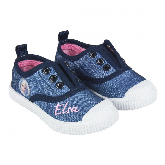 Πάνινα παπούτσια χωρίς δεσμούς με μια εκτύπωση της Έλσα από την ταινία Frozen 2 για ένα κορίτσι Frozen 118955 2