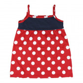 Βαμβακερό φόρεμα με τύπωμα Minnie για κορίτσι Minnie Mouse 119037 2