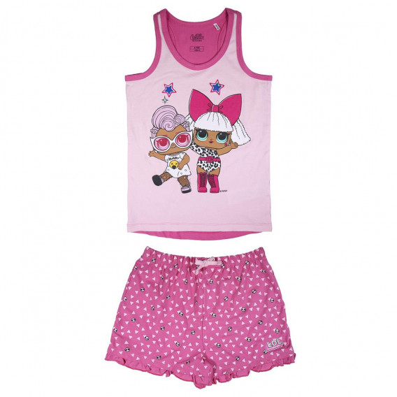 Βαμβακερές πιτζάμες με τύπωμα Lol για κορίτσι LOL 119090 