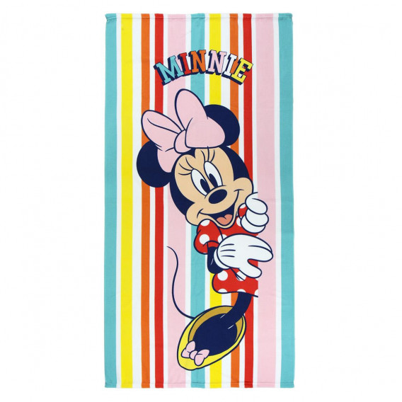 Πετσέτα παραλίας για κορίτσι με τύπωμα Minnie Minnie Mouse 119140 