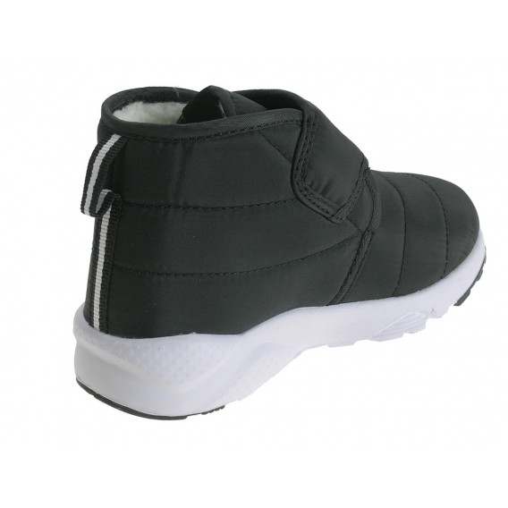 Αδιάβροχες υφασμάτινες μπότες, μαύρες Beppi 12327 2