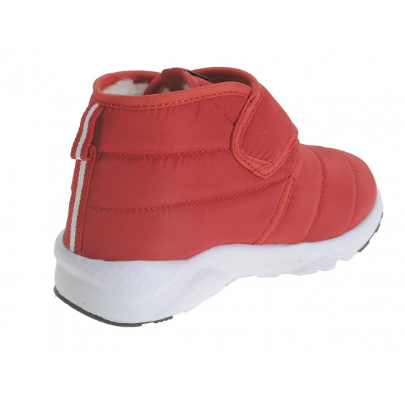 Αδιάβροχες υφασμάτινες μπότες, κόκκινες Beppi 12331 2