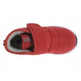 Αδιάβροχες υφασμάτινες μπότες, κόκκινες Beppi 12332 3