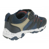 Παπούτσια με κορδόνια, Velcro και βρόχο με πολύχρωμες πινελιές Beppi 12346 2