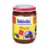 Πουρές δαμάσκηνου, 3-5 μηνών, βάζο 190 γρ. Bebivita 124284 