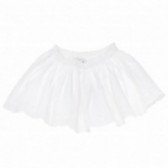 Λευκή φούστα με κεντημένα ανθάκια, για κορίτσι Chicco 126659 