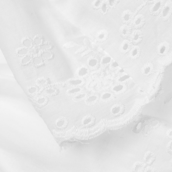 Λευκή φούστα με κεντημένα ανθάκια, για κορίτσι Chicco 126662 4