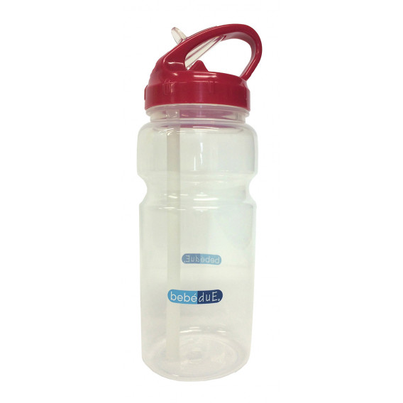 Μπουκάλι πολυπροπυλενίου για υγρά, με πιπίλα, 6+μηνών, 500 ml BebeDue 1267 