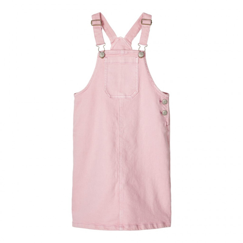Τζιν φόρεμα για κορίτσι- ροζ  127862