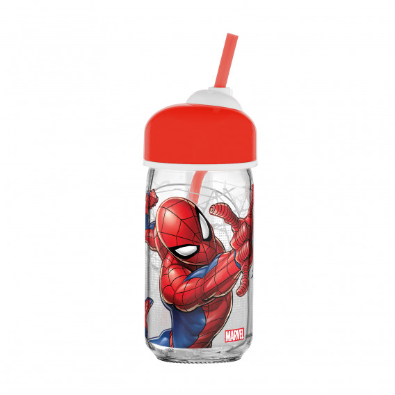 Γυάλινο παγούρι νερού Homecoming 370 ml Spiderman 128401 