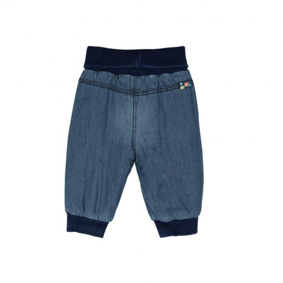 Τζιν παντελόνι με σκούρο μπλε ελαστικό για ένα αγοράκι Boboli 131 2