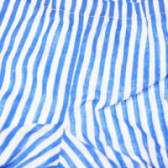 Βαμβακερό παντελόνι για αγόρια, μπλε και άσπρο Benetton 131705 3