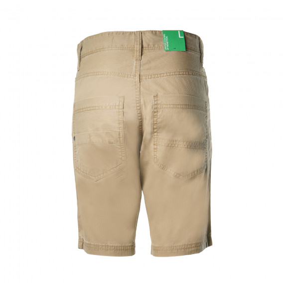 Κοντό παντελόνι με χλωμό λωρίδα για ένα αγόρι Benetton 136664 2