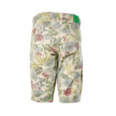 Πολύχρωμο βαμβακερό παντελόνι για αγόρια Benetton 136803 2