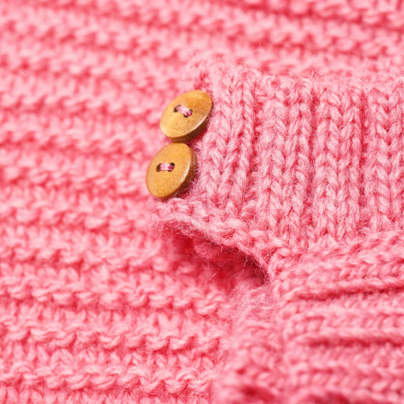 Καπέλο μωρού για κορίτσια, αρκετά ροζ Benetton 138457 3