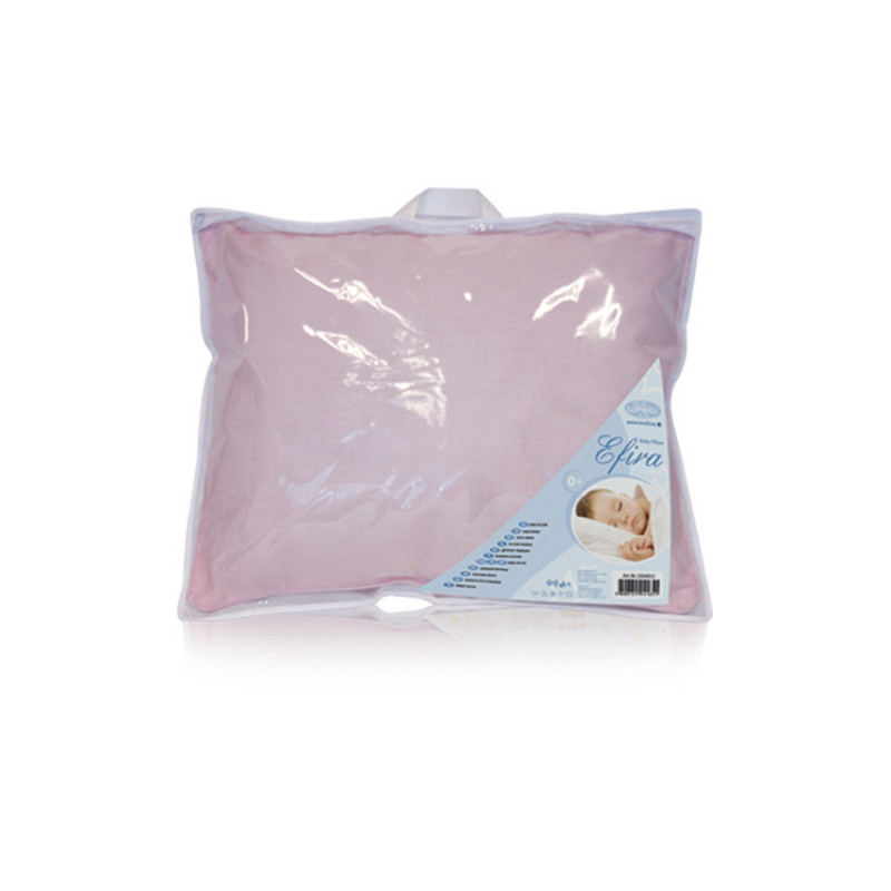 Βαμβακερό μαξιλάρι ύπνου 32 x 42 cm, ροζ  14138