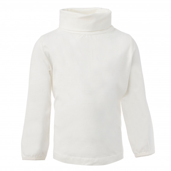 Λευκή μπλούζα για κορίτσια ZY 142189 