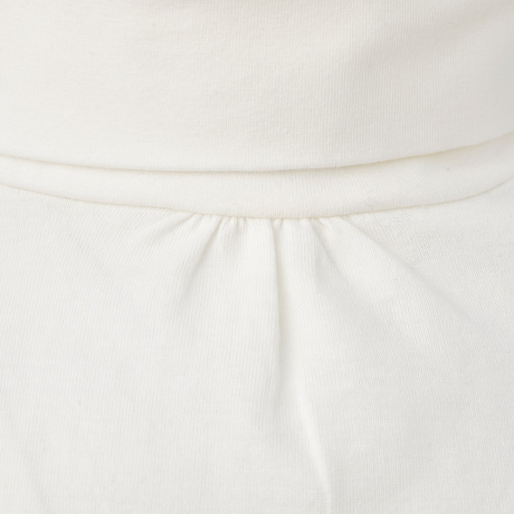 Λευκή μπλούζα για κορίτσια ZY 142190 2