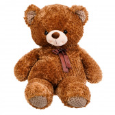 Καφέ αρκουδάκι με κορδέλα - 120 cm Amek toys 143690 