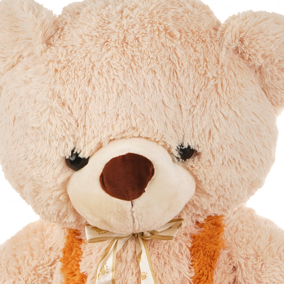 Μπεζ αρκουδάκι με φόρμες 120 cm Amek toys 143703 2