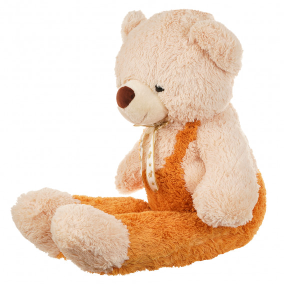 Μπεζ αρκουδάκι με φόρμες 120 cm Amek toys 143704 3