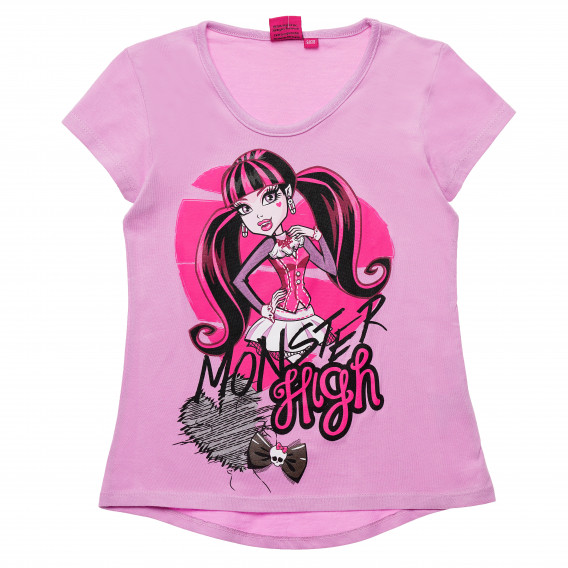 Σετ από 2 μέρη Monster High Cotton T-shirt, ροζ Monster High 143771 
