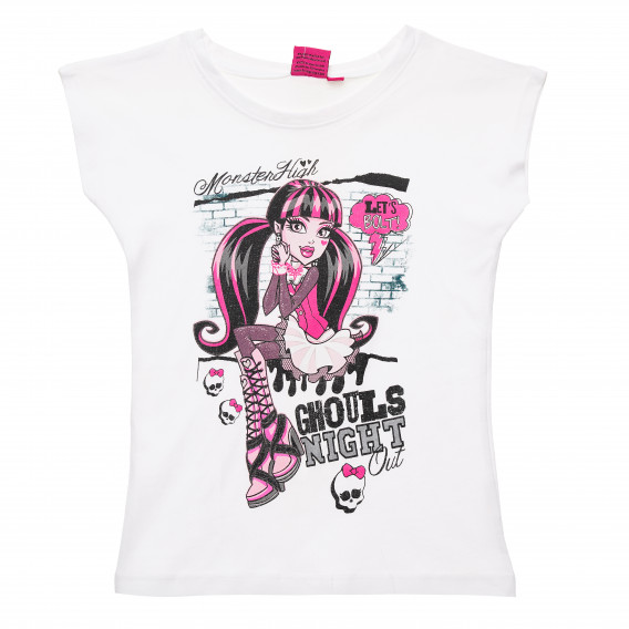 Σετ 2 μπλουζών Monster High Cotton για ένα κορίτσι Monster High 143787 2