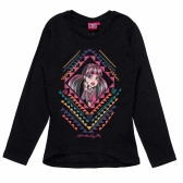 Μπλούζα για κορίτσια Monster High Μαύρο βαμβάκι Monster High 143837 