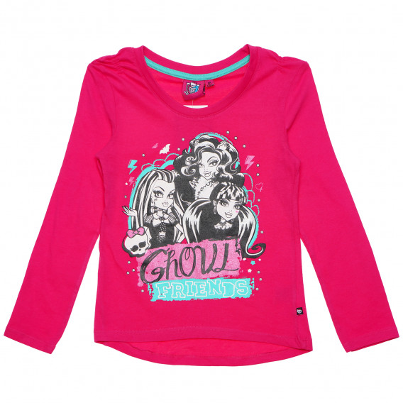 Γυναικεία μπλούζα Monster High Pink Cotton Monster High 143968 