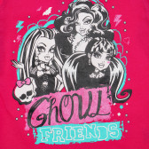 Γυναικεία μπλούζα Monster High Pink Cotton Monster High 143969 2