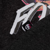Βαμβακερή μπλούζα για ένα κορίτσι, σε γκρι χρώμα Monster High 144022 3