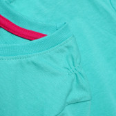 Βαμβακερή μπλούζα για ένα κορίτσι, πράσινο χρώμα Monster High 144088 3