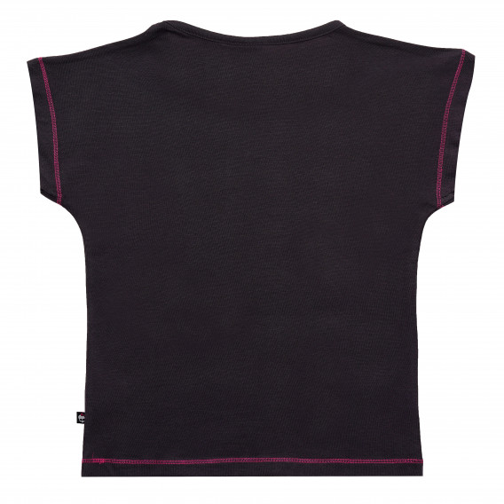 Μαύρο-Βαμβακερό μπλουζάκι για κορίτσια Monster High 144112 4