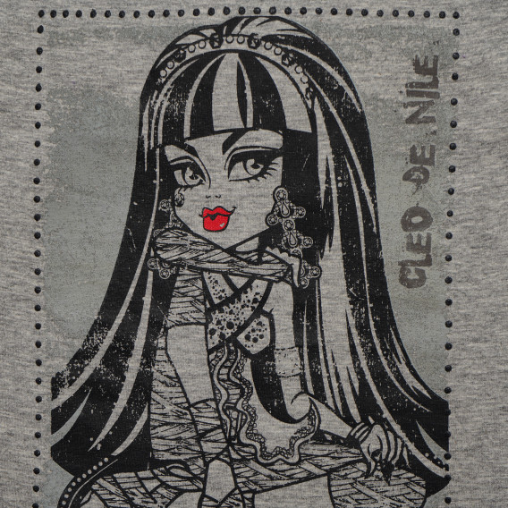 Μπλουζάκι Girls Monster High print Βαμβάκι Monster High 144138 2