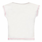 Γυναικείο βαμβακερό μπλουζάκι σε λευκό Monster High 144161 4