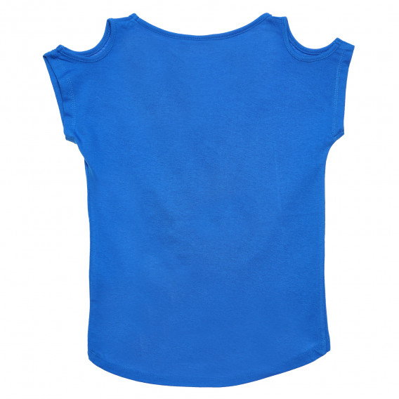 Μπλουζάκι για κορίτσια σε μπλε χρώμα Monster High 144213 4