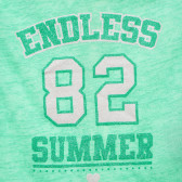 Κορίτσια Πράσινη μακρυμάνικη μπλούζα Disney 145859 2