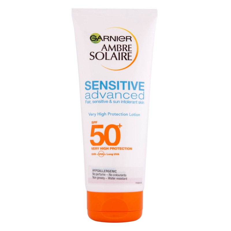 Αντηλιακό AMBER SOLAIRE SENSITIVE για ευαίσθητο δέρμα, SPF50 +, 200ml  145887