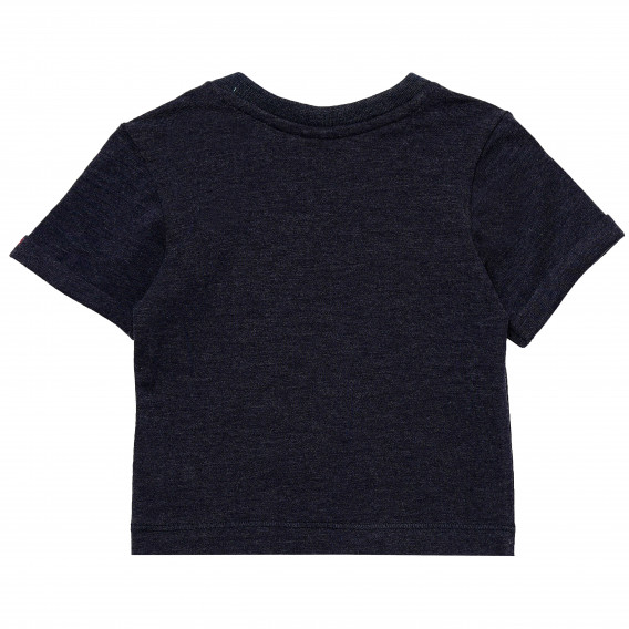 Βαμβακερό μπλουζάκι για μωρά, μπλε Disney 145910 4