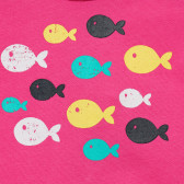 Βαμβακερό μπλουζάκι για ροζ μωρό Disney 145916 2