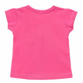 Βαμβακερό μπλουζάκι για ροζ μωρό Disney 145918 4