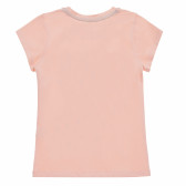 Κορίτσι Pink Κοντομάνικο μπλουζάκι LOVE επιγραφή Acar 148182 4