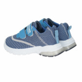 Μπλε αθλητικά παπούτσια για αγόρια Velcro Star 148337 2