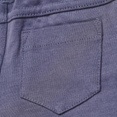 Σκούρο μπλε παντελόνι, για αγόρι, με ελαστική μέση Chicco 148560 4