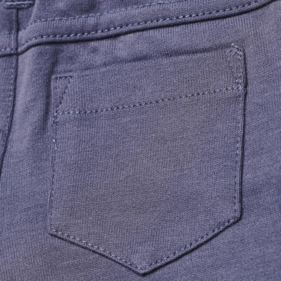 Σκούρο μπλε παντελόνι, για αγόρι, με ελαστική μέση Chicco 148560 4
