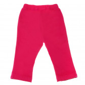 Ροζ παντελόνι για κορίτσι, με τσέπη καγκουρό  Chicco 148596 2