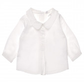 Μακρυμάνικο πουκάμισο για κορίτσια, λευκό Chicco 148923 