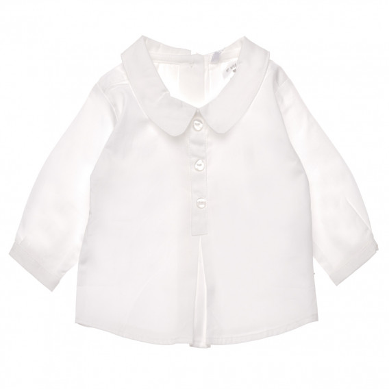 Μακρυμάνικο πουκάμισο για κορίτσια, λευκό Chicco 148923 