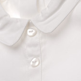 Μακρυμάνικο πουκάμισο για κορίτσια, λευκό Chicco 148925 3