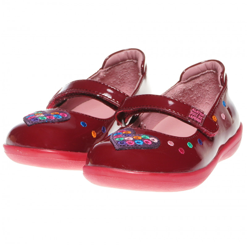 Παπούτσια για κορίτσια, κόκκινα  150031